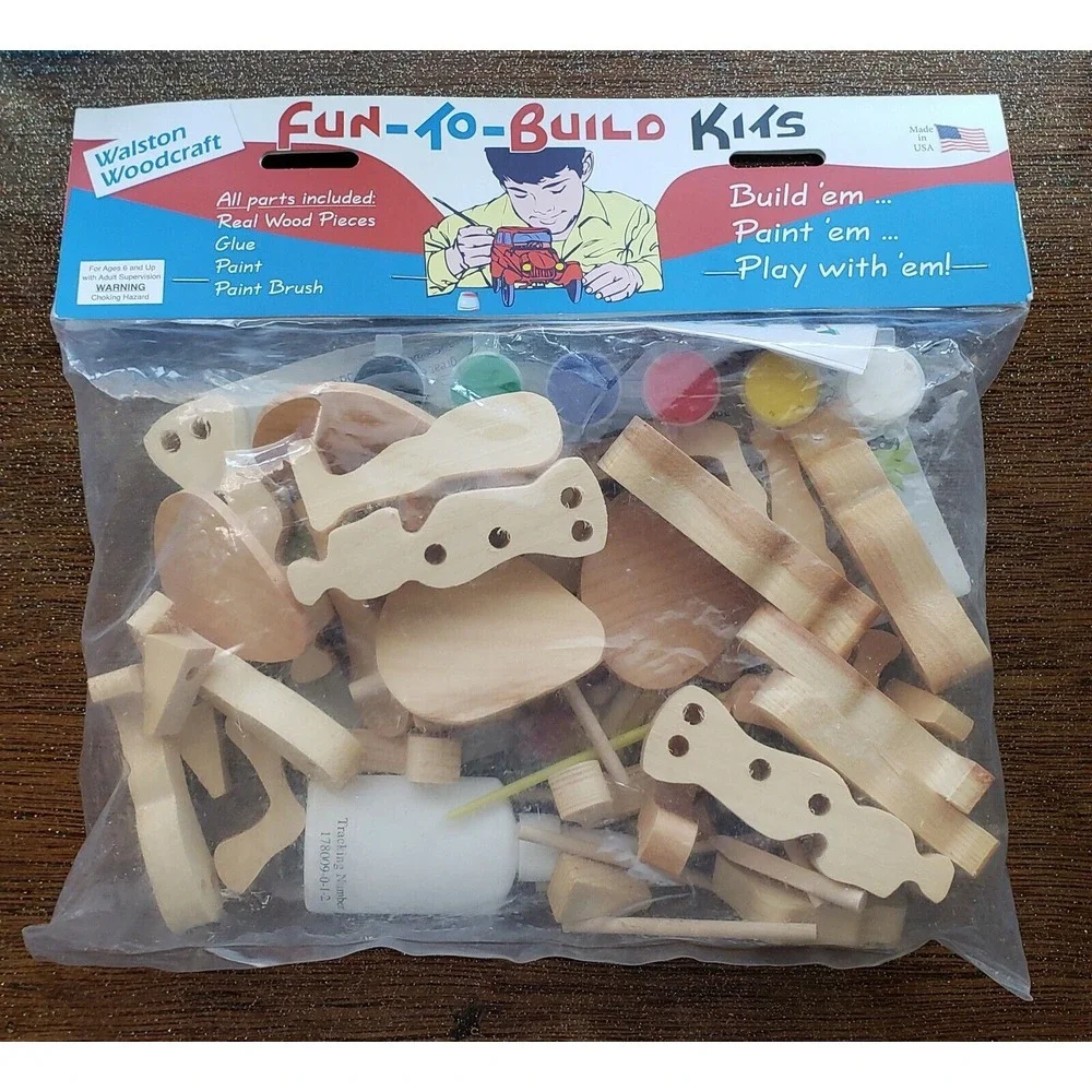 Waltson Woodcraft Fun To Build Kits 5 Knights *B1 - Picture 2 of 2